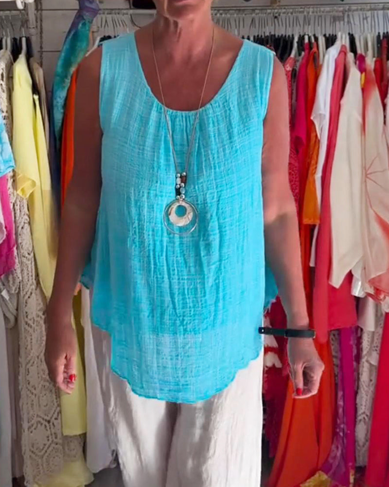Tanktop Ærmeløs