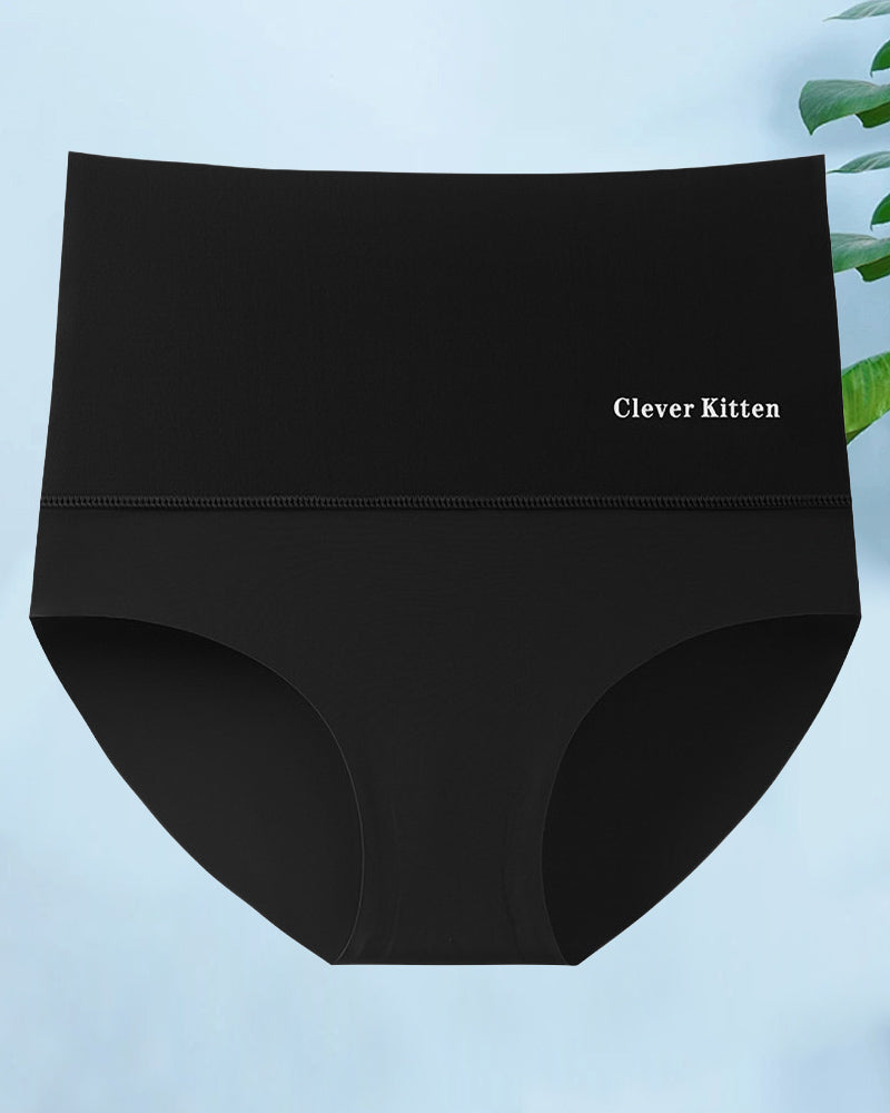 Højtaljede sømløse trusser