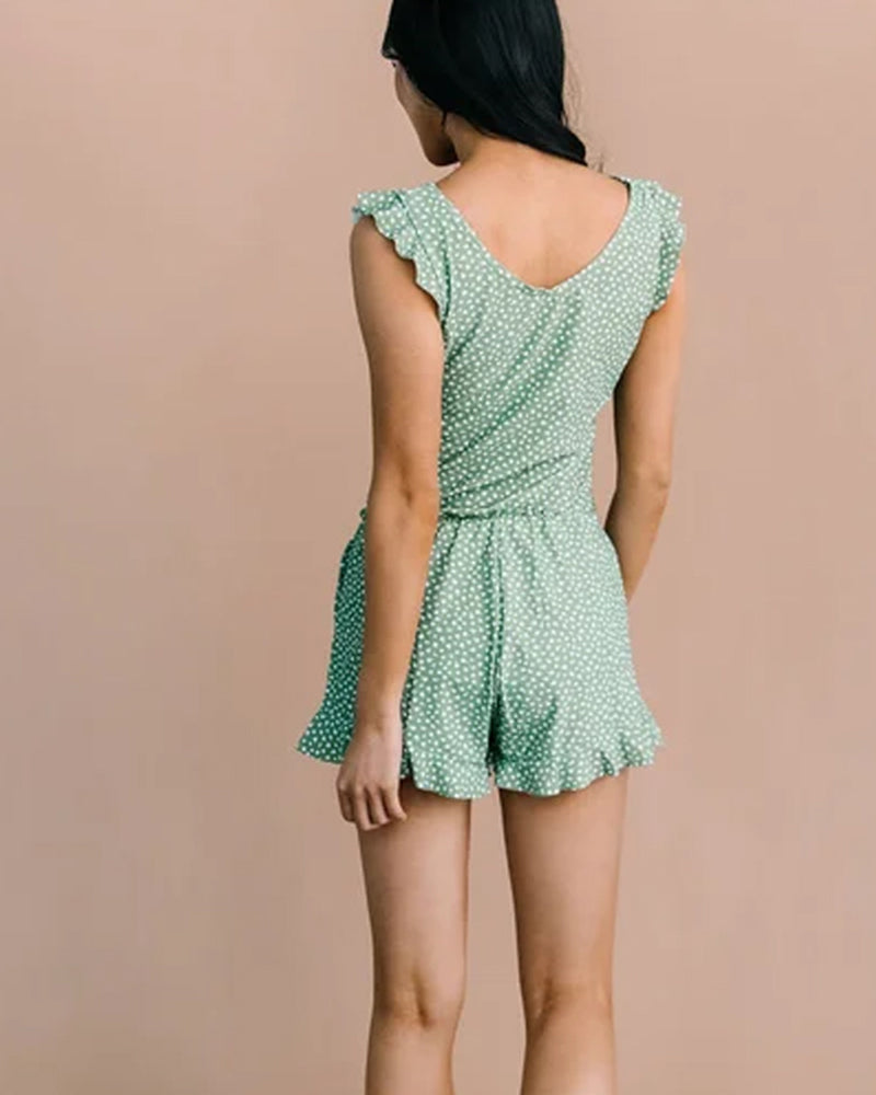 One-piece badedragt med indbygget BH