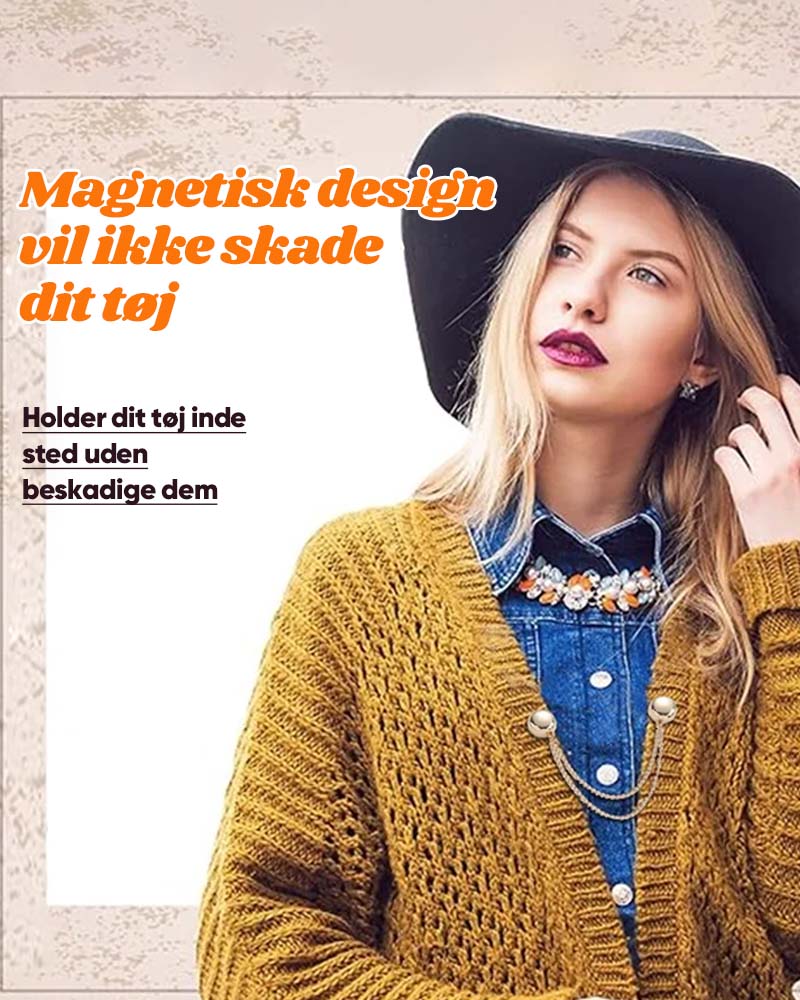 Multifunktions magnetiske tøjclips