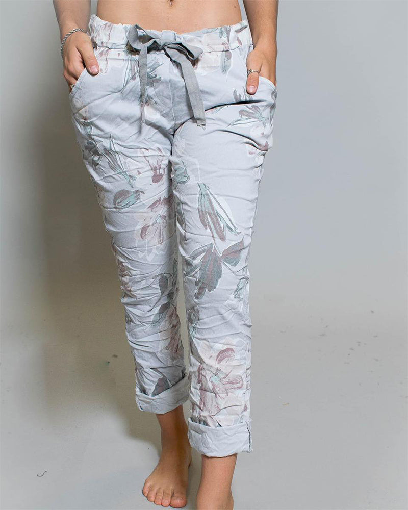 Bukser med mellemhøj talje og snøre