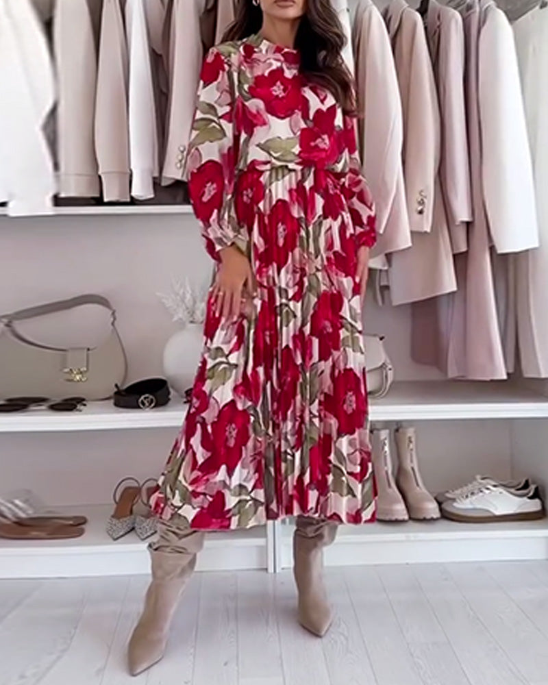 Kjole Street Fashion Trykt