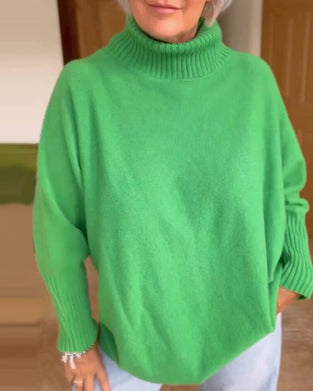 Højhalset basic sweater