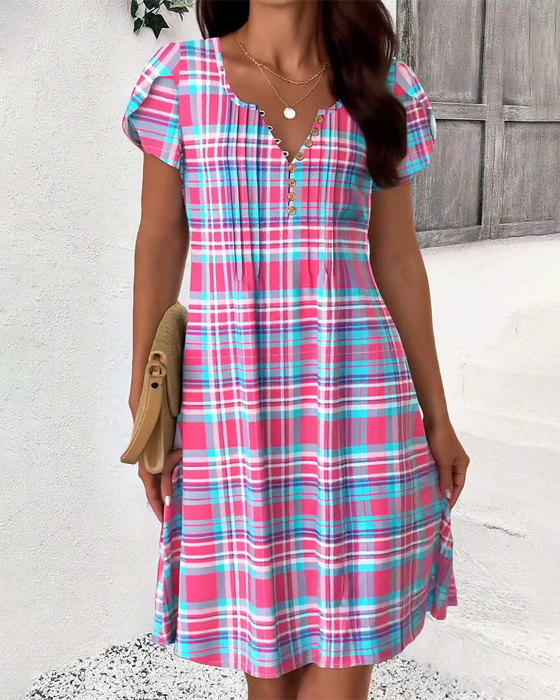 Kjole Puffærme Tærsket