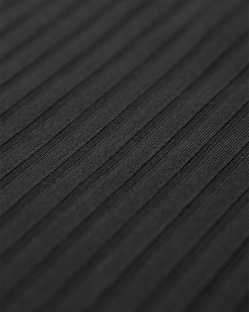 Kjole Ensfarvet Skinny Casual