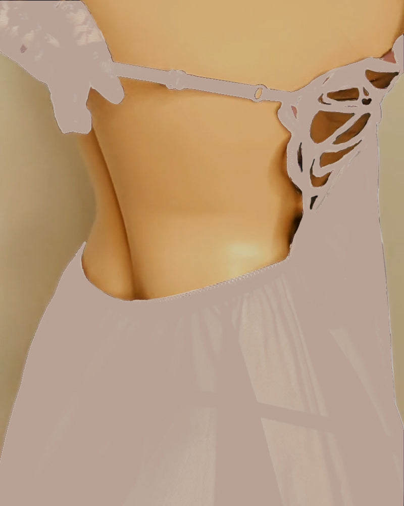 Kølig Og Behagelig Natkjole I Plusstørrelse