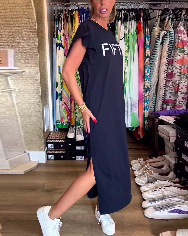 FIFTH-kjole med snit