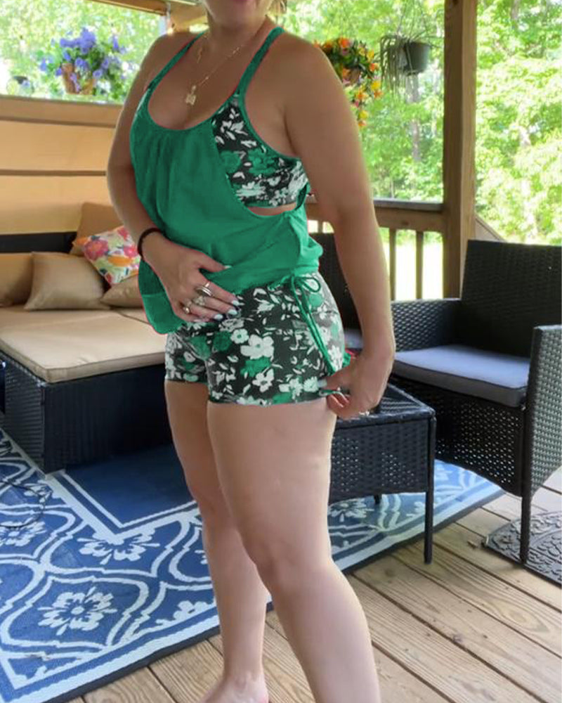 Badedragt Trykt Seler Boxer