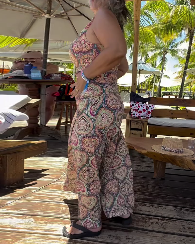 Badedragt Stropløs Hjerte Ferieprint