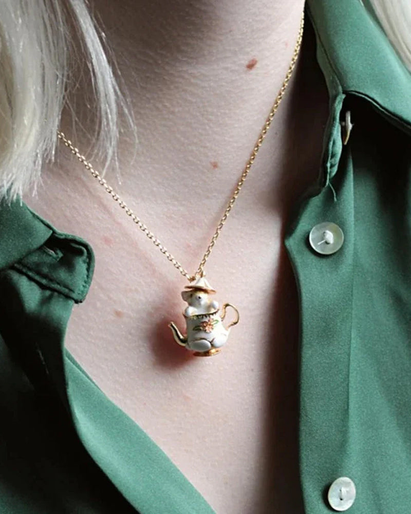 Mus i min tekande smykkesæt