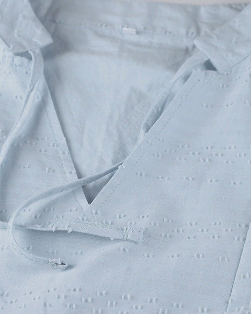 Resort pocket solid dress