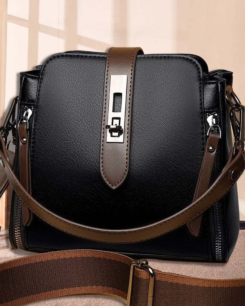 Stilfuld taske med stor kapacitet