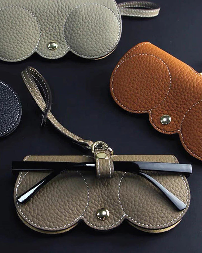 Stilfuldt solbrilleetui