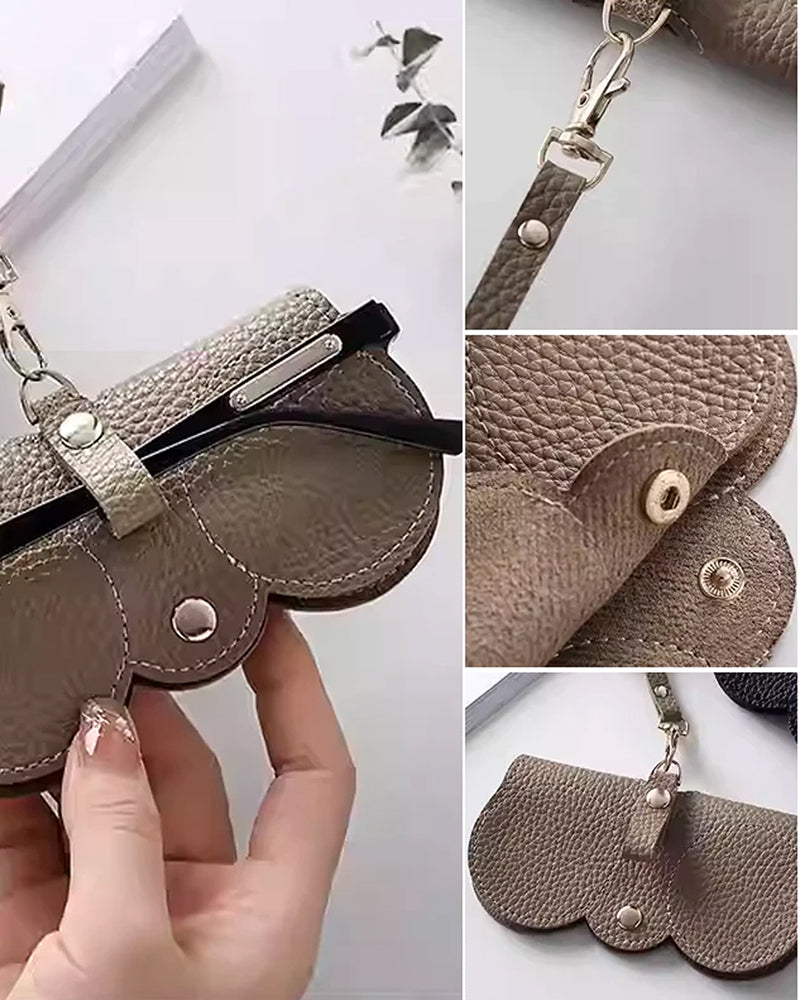 Stilfuldt solbrilleetui