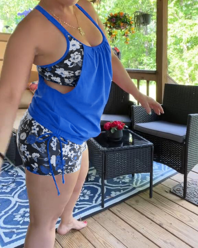 Badedragt Trykt Seler Boxer