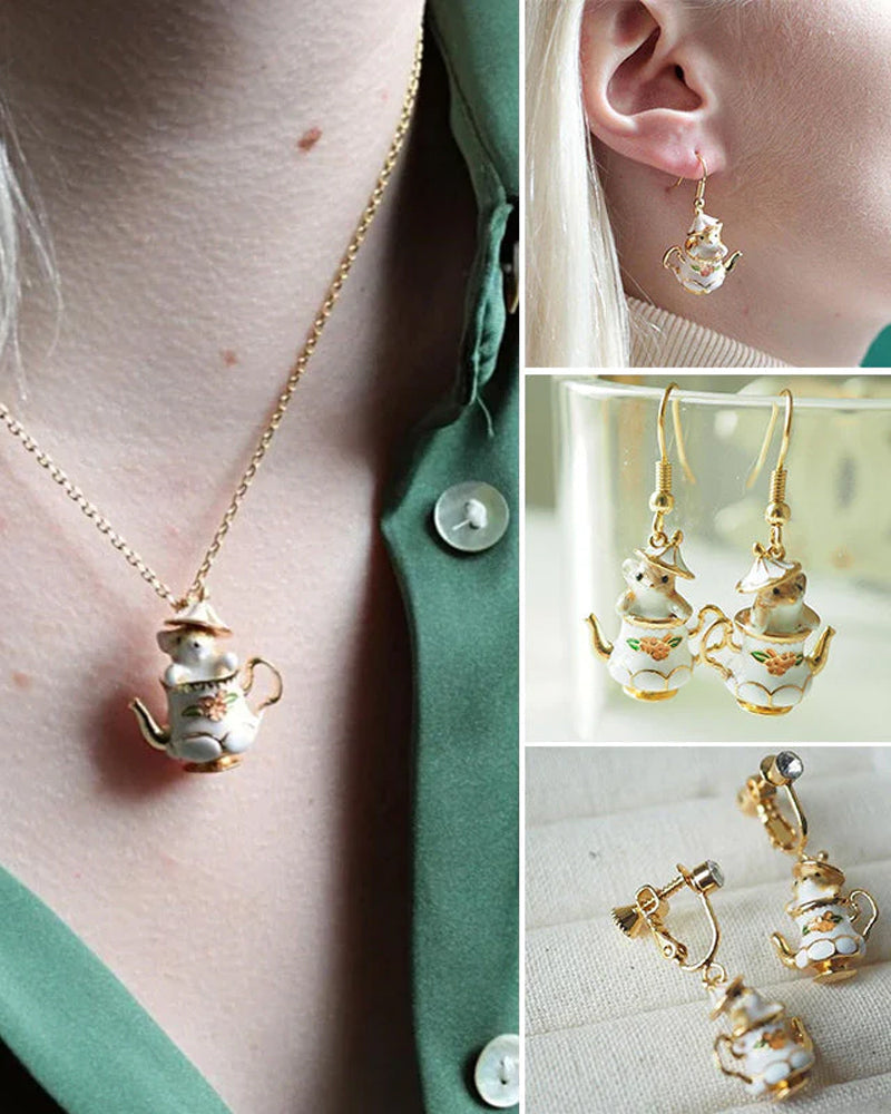 Mus i min tekande smykkesæt