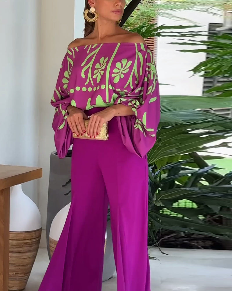 Dame elegant en-skulder bluse