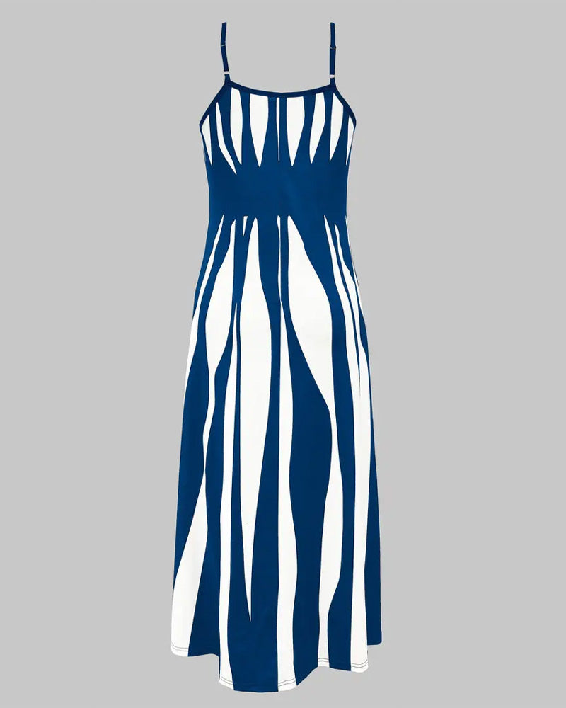 Kjole Temperamentsfuld Og Moderne V-Hals Seler