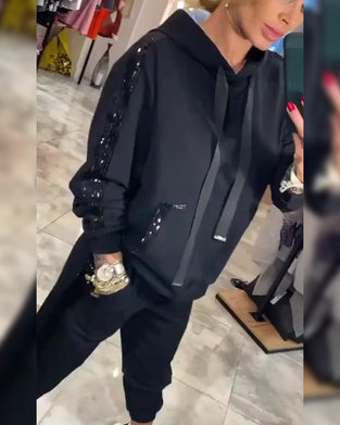 Sæt Hætte Glimmer Two-Piece