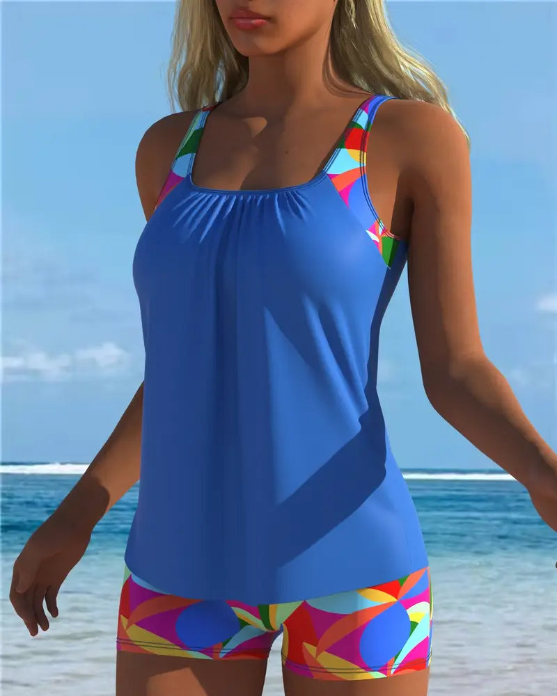 Badedragt Bærebar Trykt Boxer