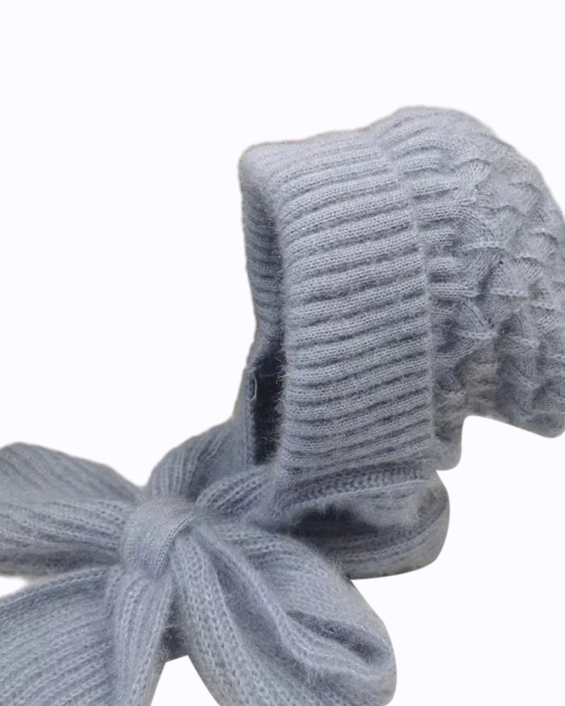 Vindtæt huetørklæde med integreret ørebeskyttelse