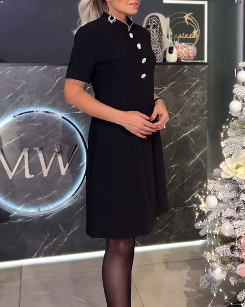 Kjole Elegant Slim Knap