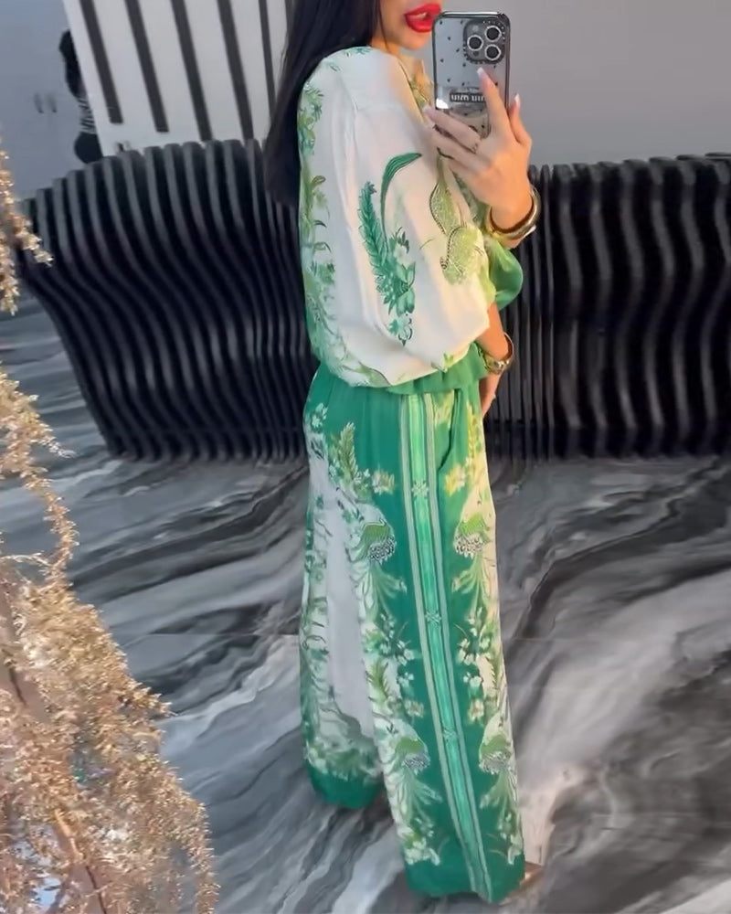 Bredbenet Jakkesæt Temperament Stående Krave Lynlås