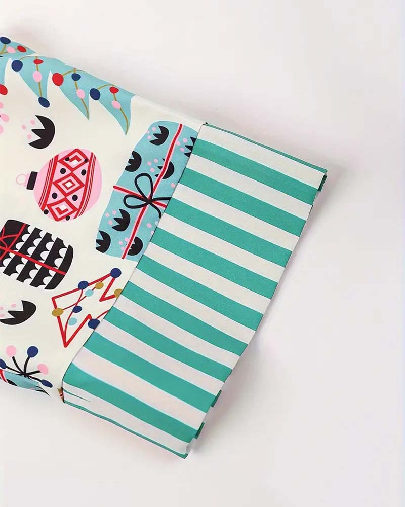 To-delt loungewear sæt med print