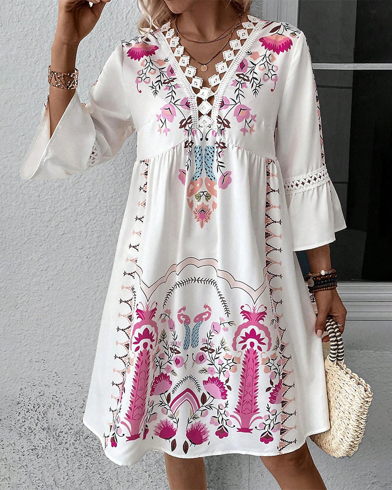 Kjole Bohemisk Ferie