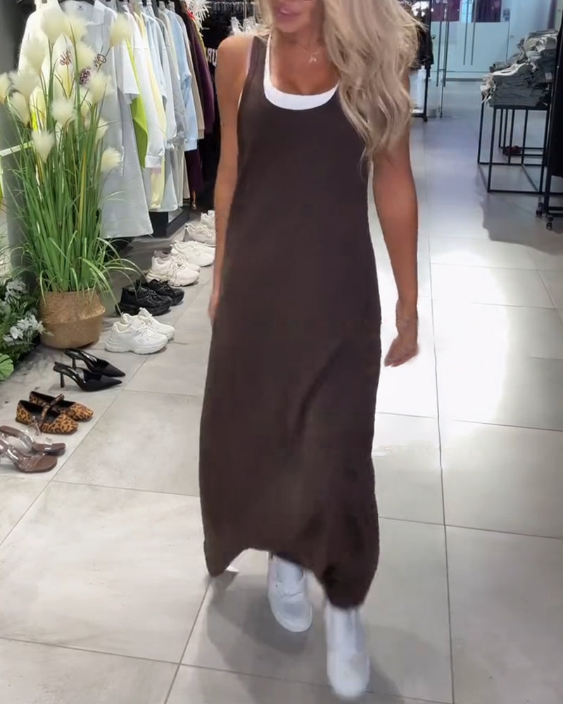 Kjole Slimmende Seler Casual