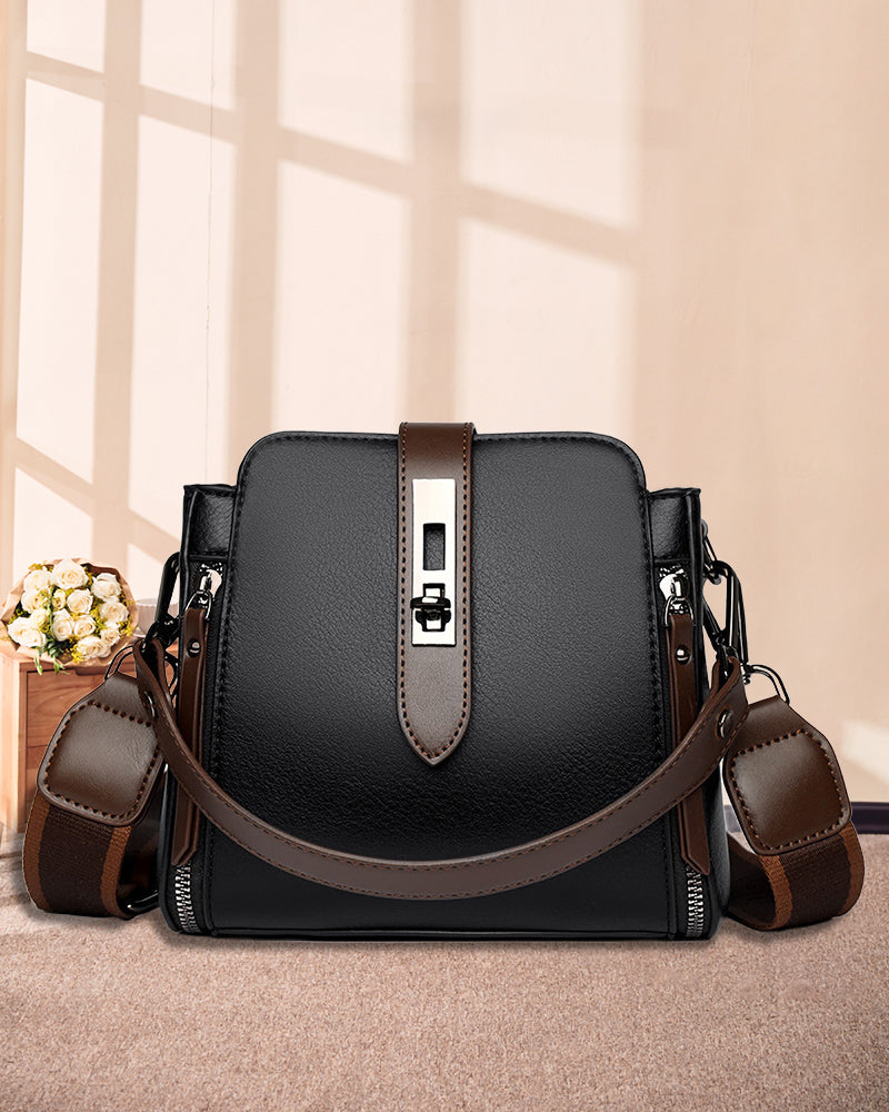 Stilfuld taske med stor kapacitet