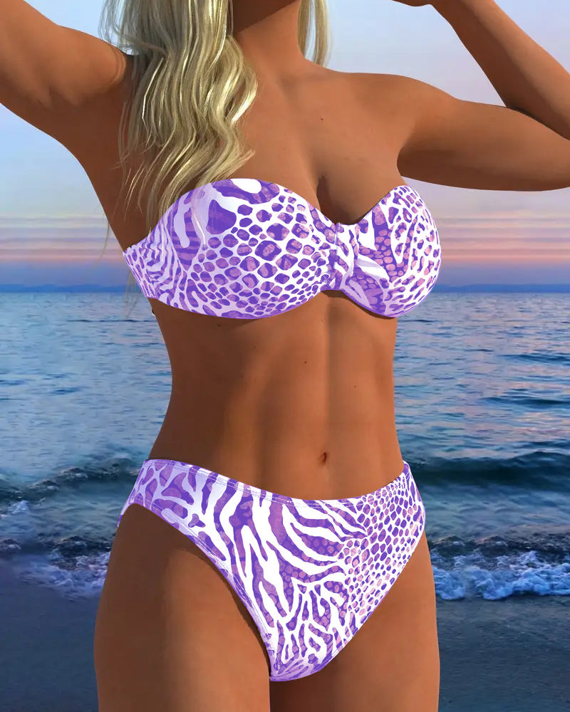 Badedragt Sexet Leopardprint To-Del