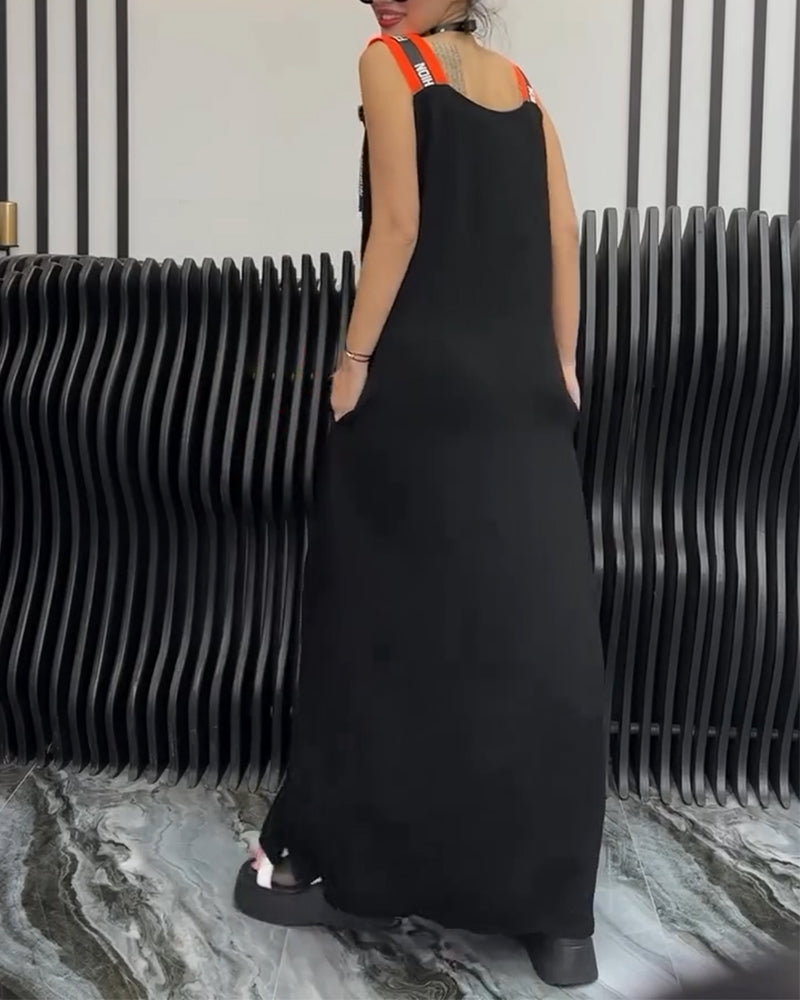 Kjole Ærmeløs Personlig Bogstavtryk