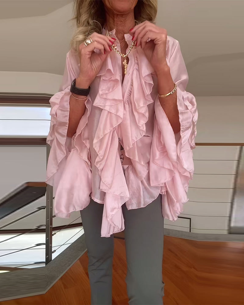 Bluse Modeflad Rysket