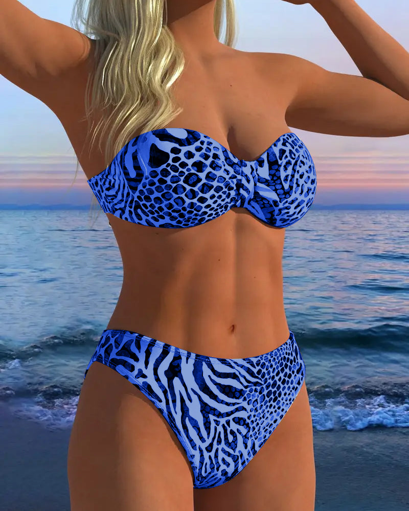 Badedragt Sexet Leopardprint To-Del