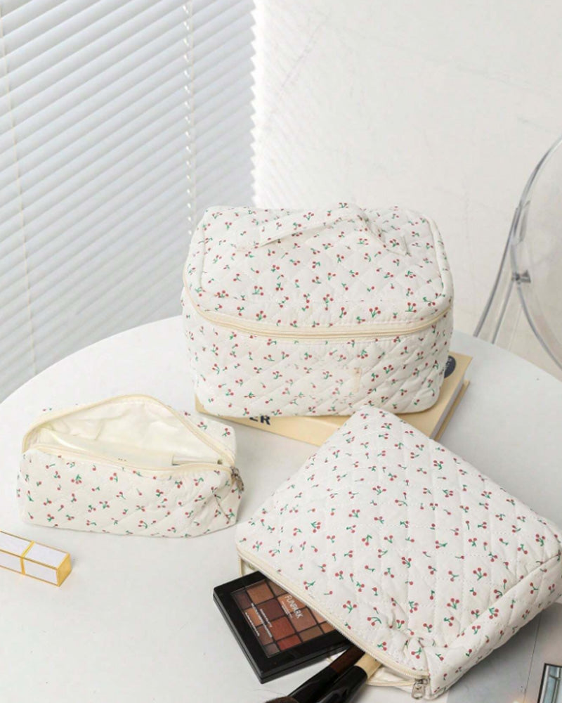 Tredelt kosmetiktaske sæt