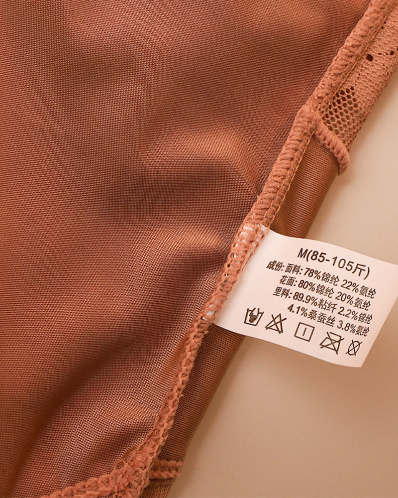 Højtaljede Blonde Trusser Til Kvinder