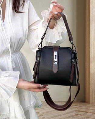 Stilfuld taske med stor kapacitet