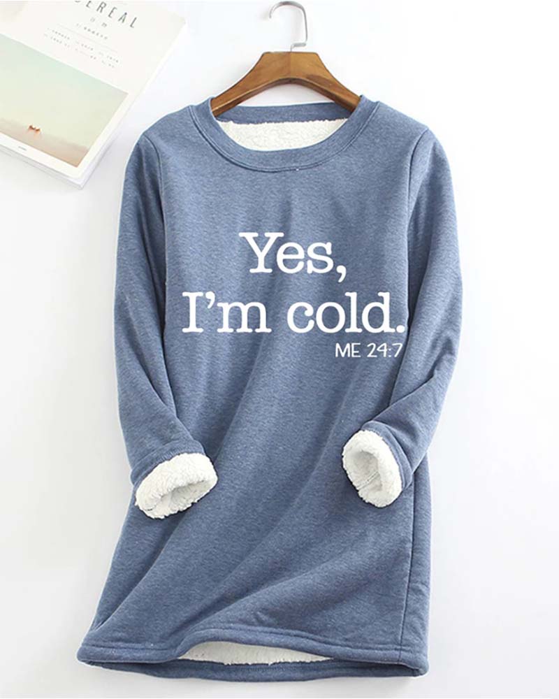 Fleeceforede fritidsbukser med skrift