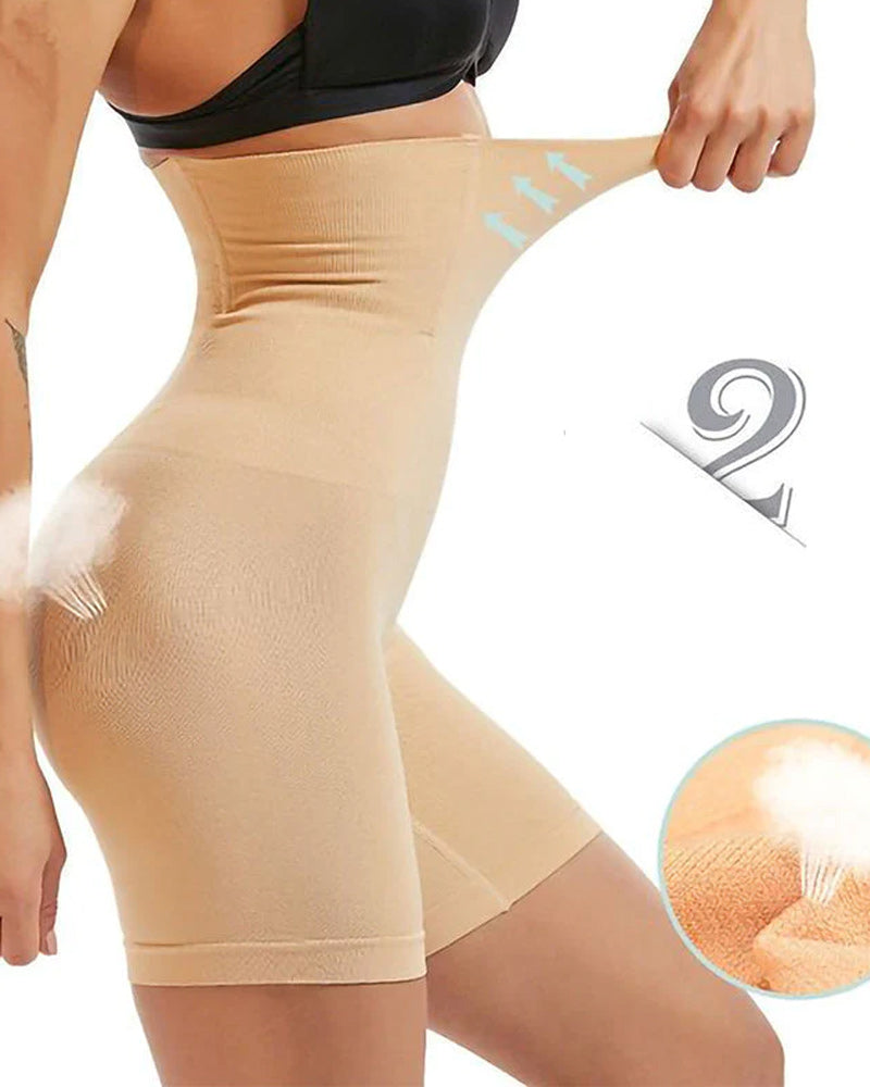 Højtaljede mavekontrolbukser