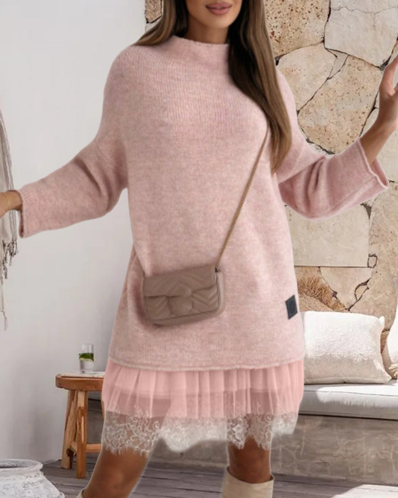 To-delt sæt | Sweater og underkjole