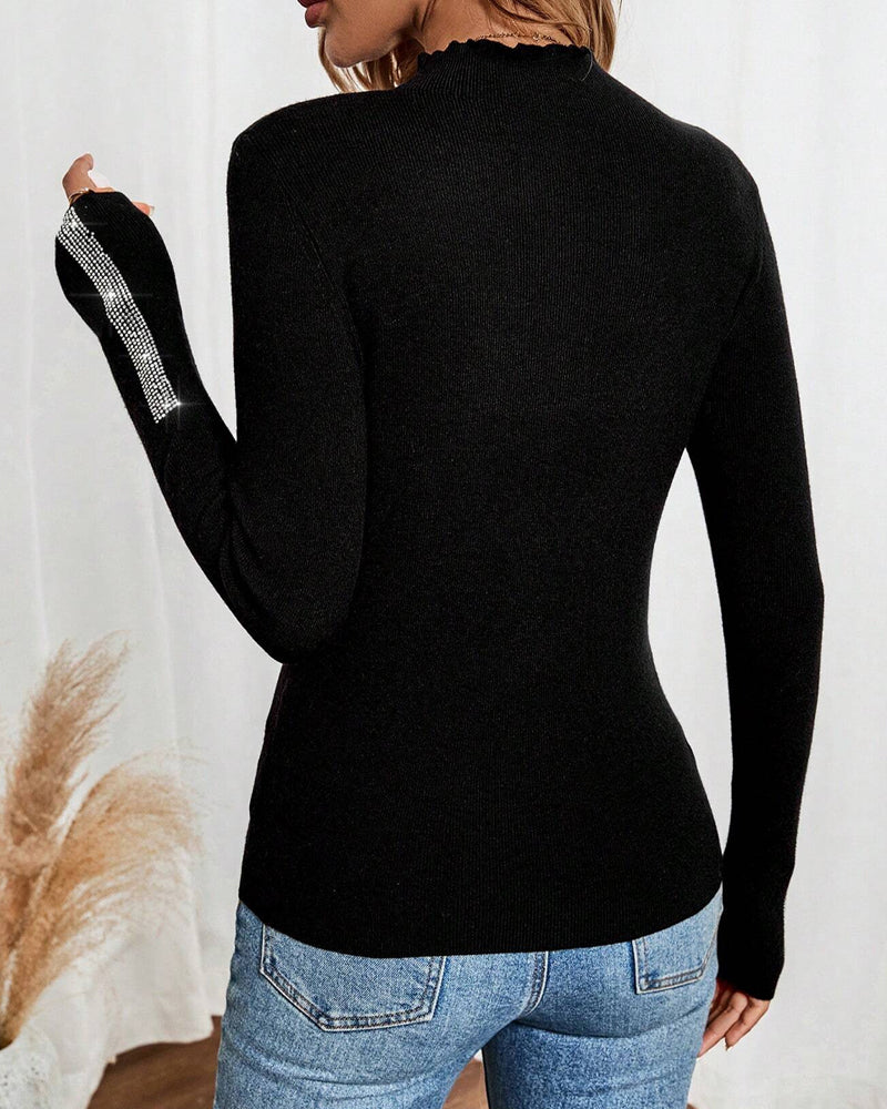 Hot Diamond Langærmed Bunddel Top