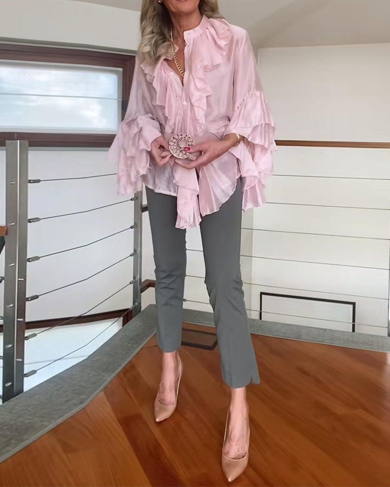 Bluse Modeflad Rysket