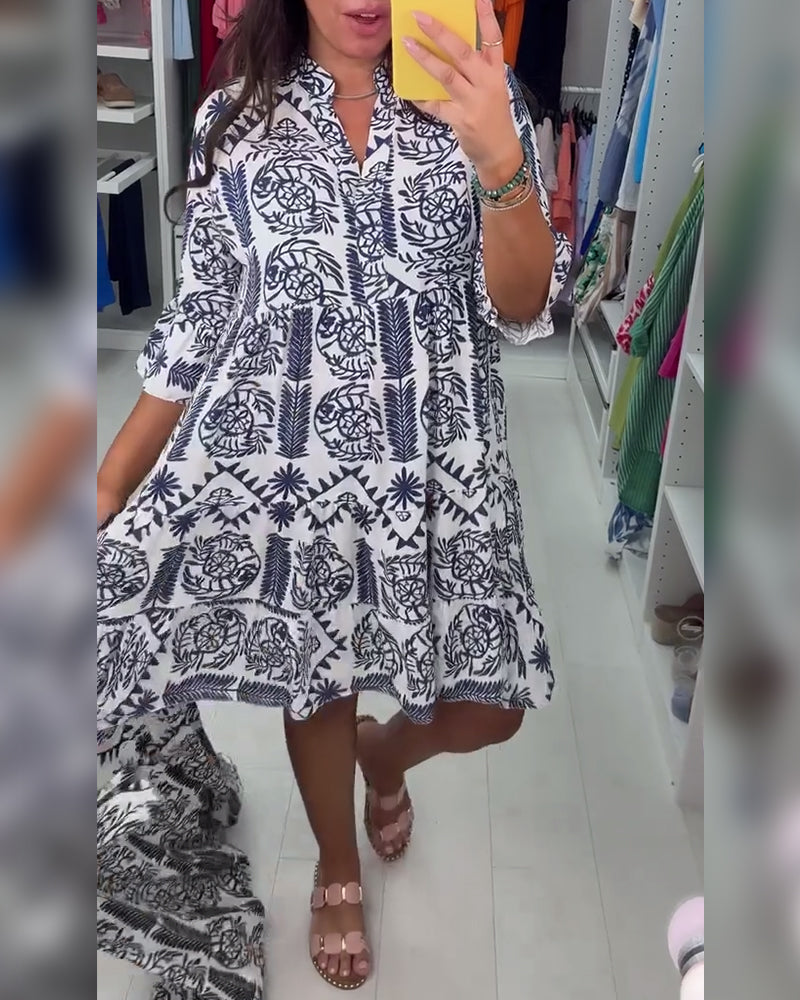 Kjole Fashion Street-tryk