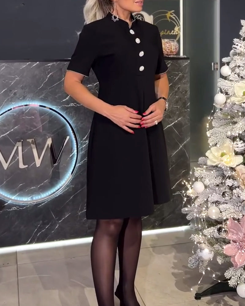 Kjole Elegant Slim Knap