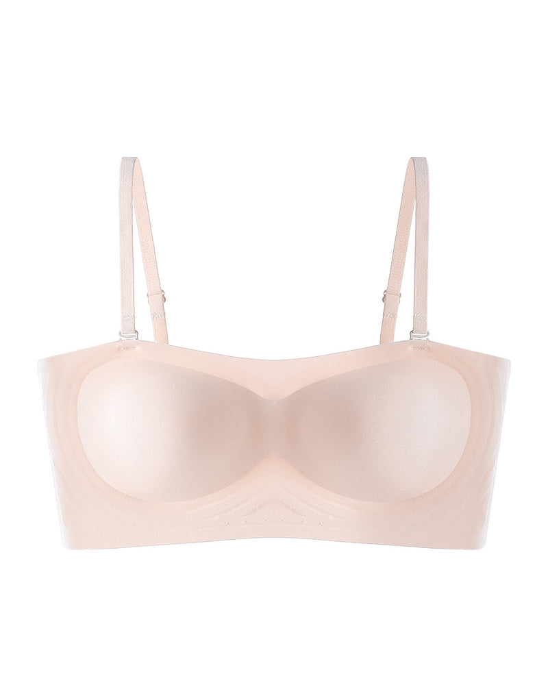 Stropfri Bh I Ensfarvet Design Med Komfort