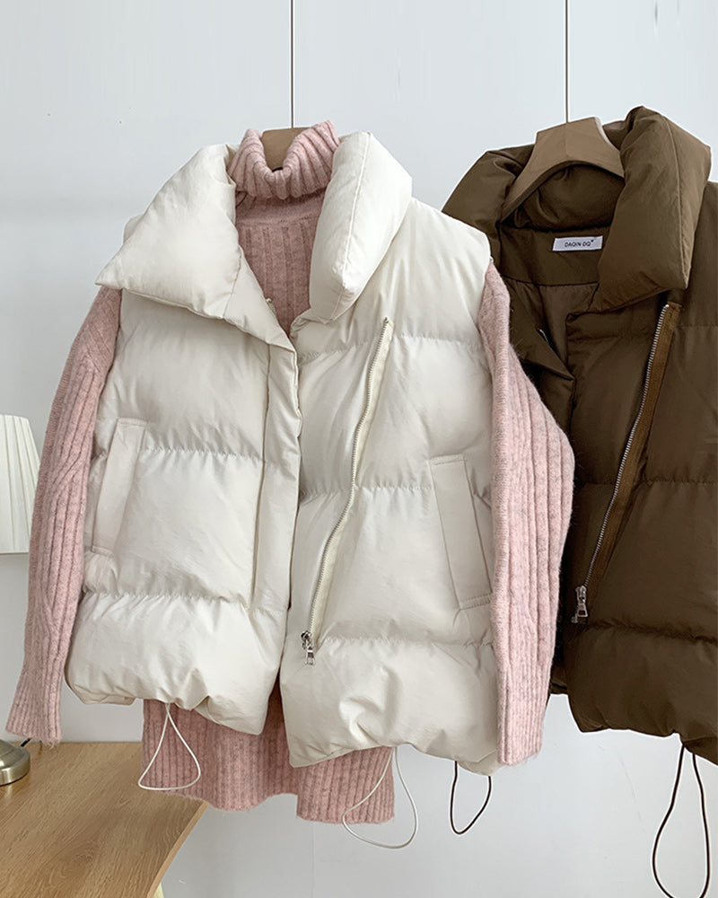 Ensfvarvet vatteret vest