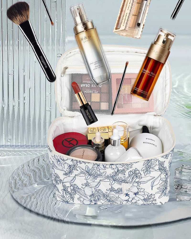 Tredelt kosmetiktaske sæt