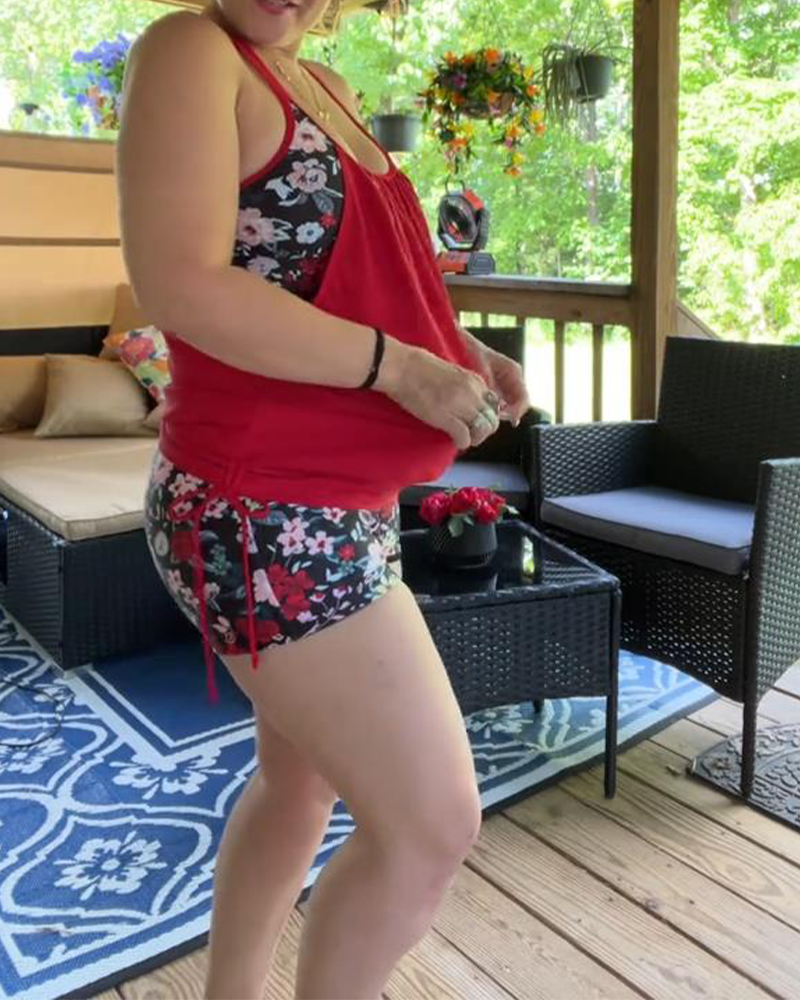 Badedragt Trykt Seler Boxer