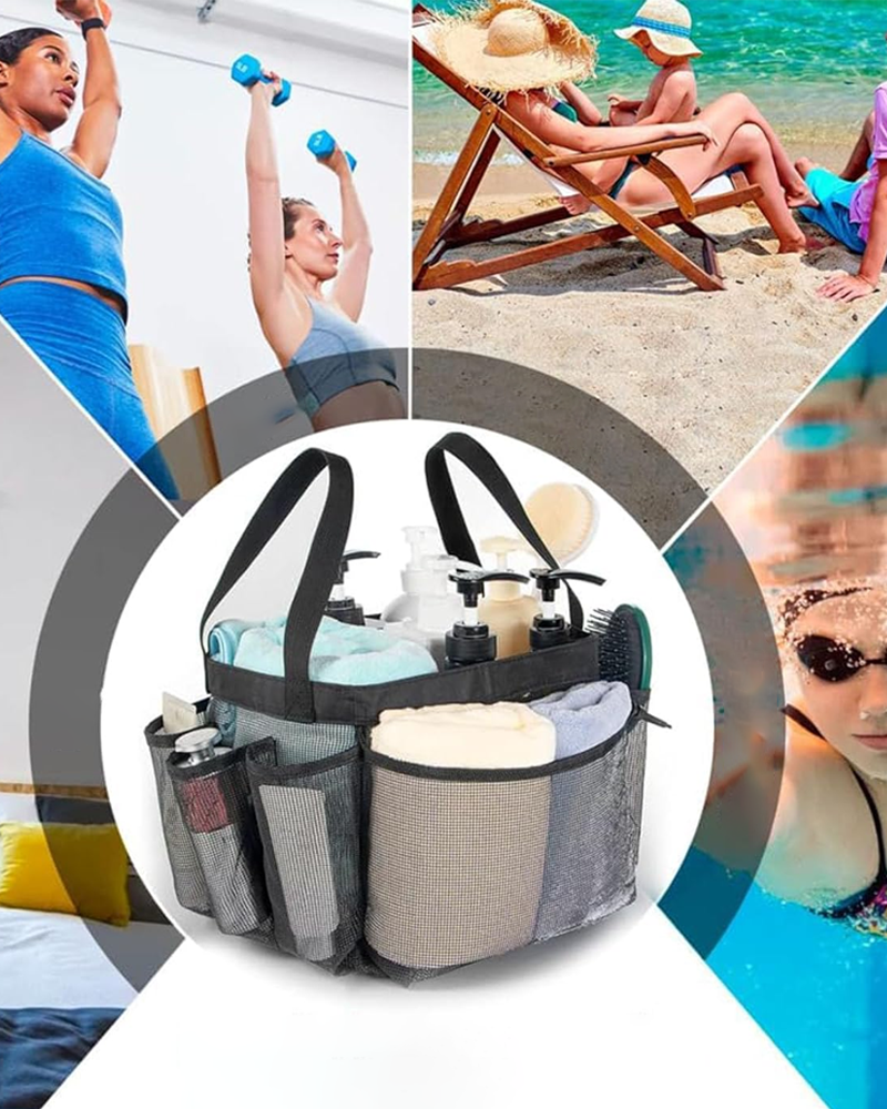 Mesh håndtaske med stor kapacitet